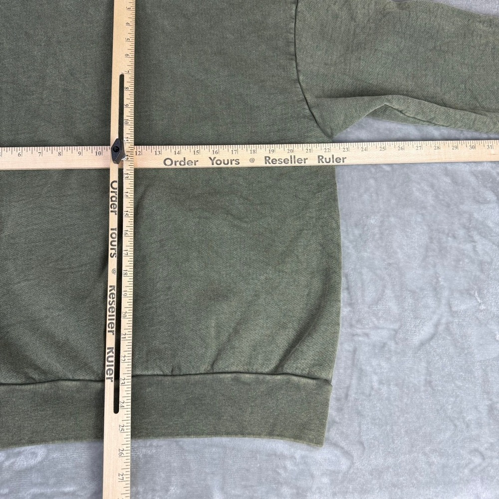 American Giant Vintage Pullover Hoodie Mens Medium Olive Green $165 USA New NWOT - Picture 6 of 6